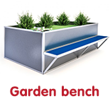 Garden bench